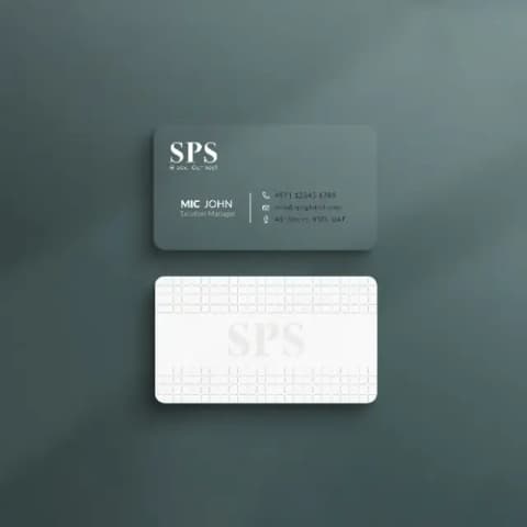 Textured Business Cards
