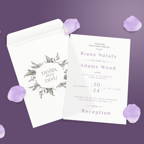 Normal Wedding Invitations Card Uae
