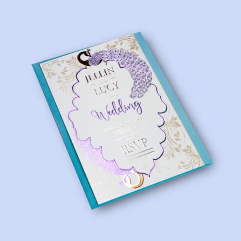 Raised Foiled Invitation Cards Uae