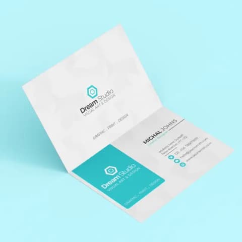 Folding Business Cards